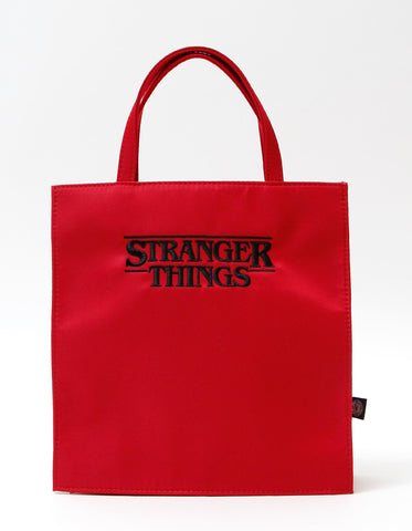 STRANGER THINGS × little sunny bite Logo mini bag / RED