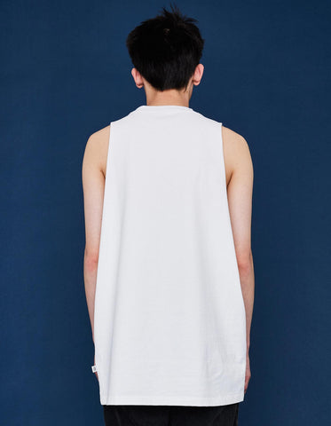 STRANGER THINGS × little sunny bite Big Tank top / WHITE