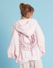 画像をギャラリービューアに読み込む, LSB logo zip parker / PINK