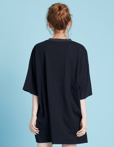 Rex big tee / BLACK