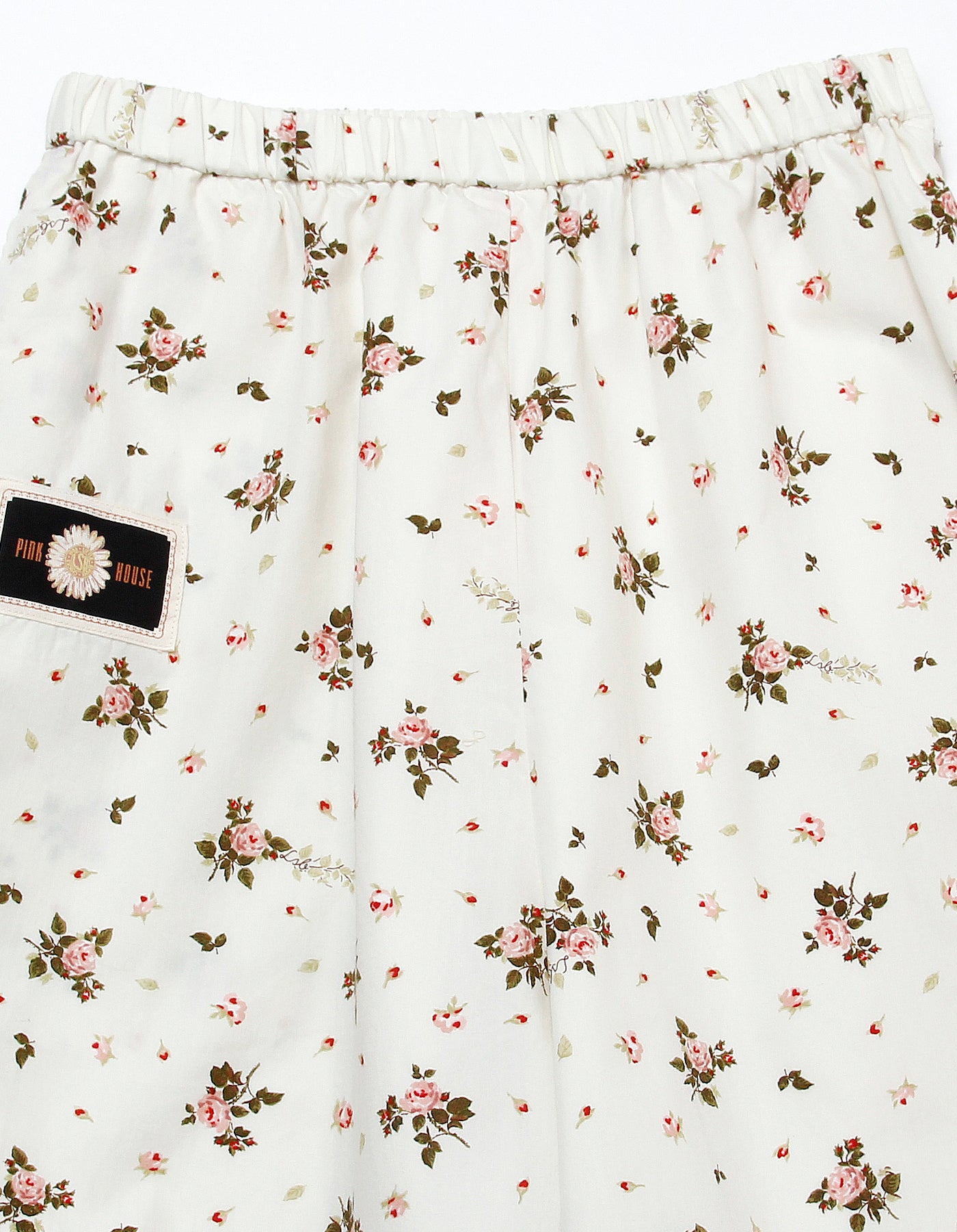 little sunny bite と pink house LSB floral pants / IVORY