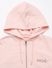 画像をギャラリービューアに読み込む, LSB logo zip parker / PINK
