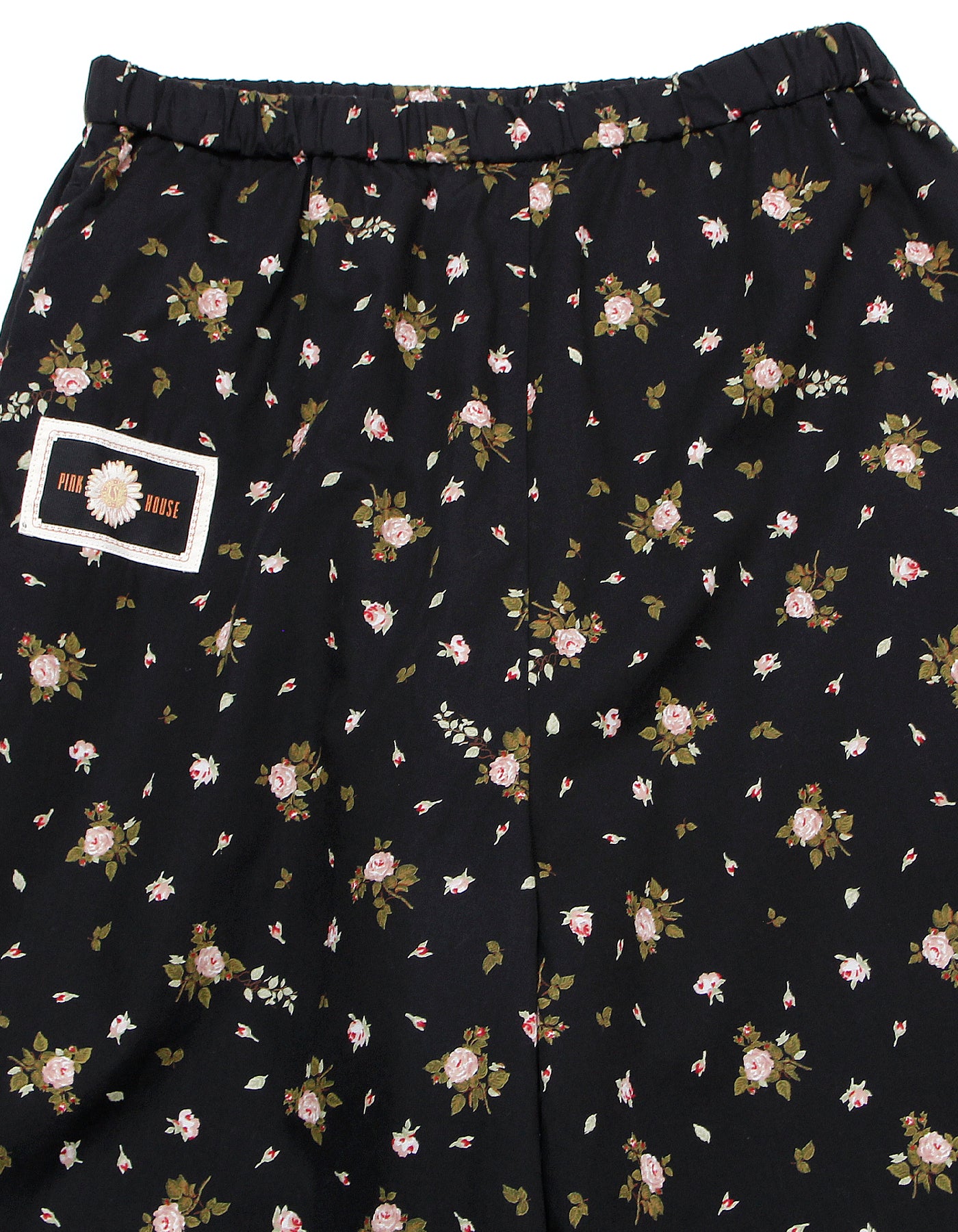 little sunny bite と pink house LSB floral pants / BLACK