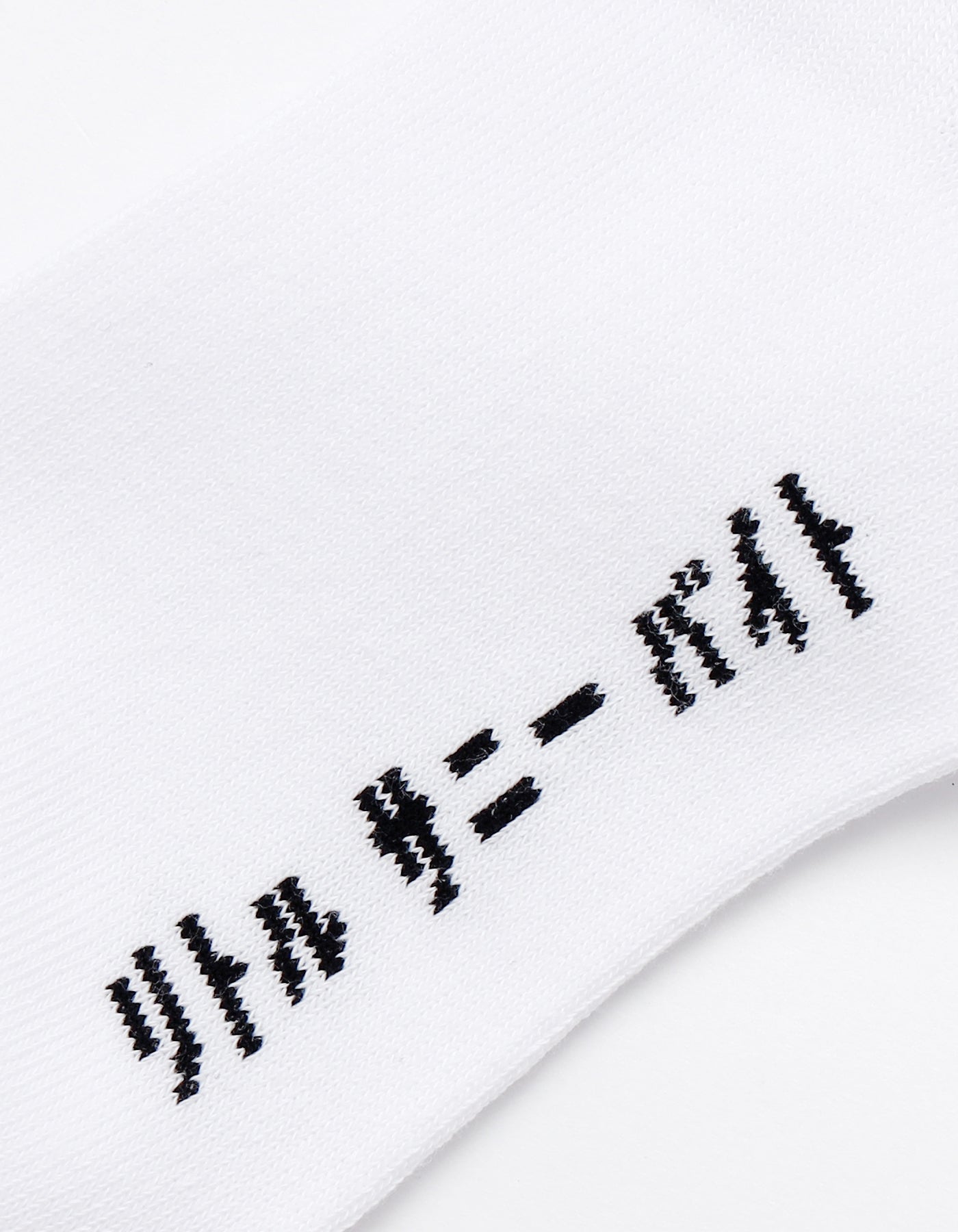 Logo socks / WHITE