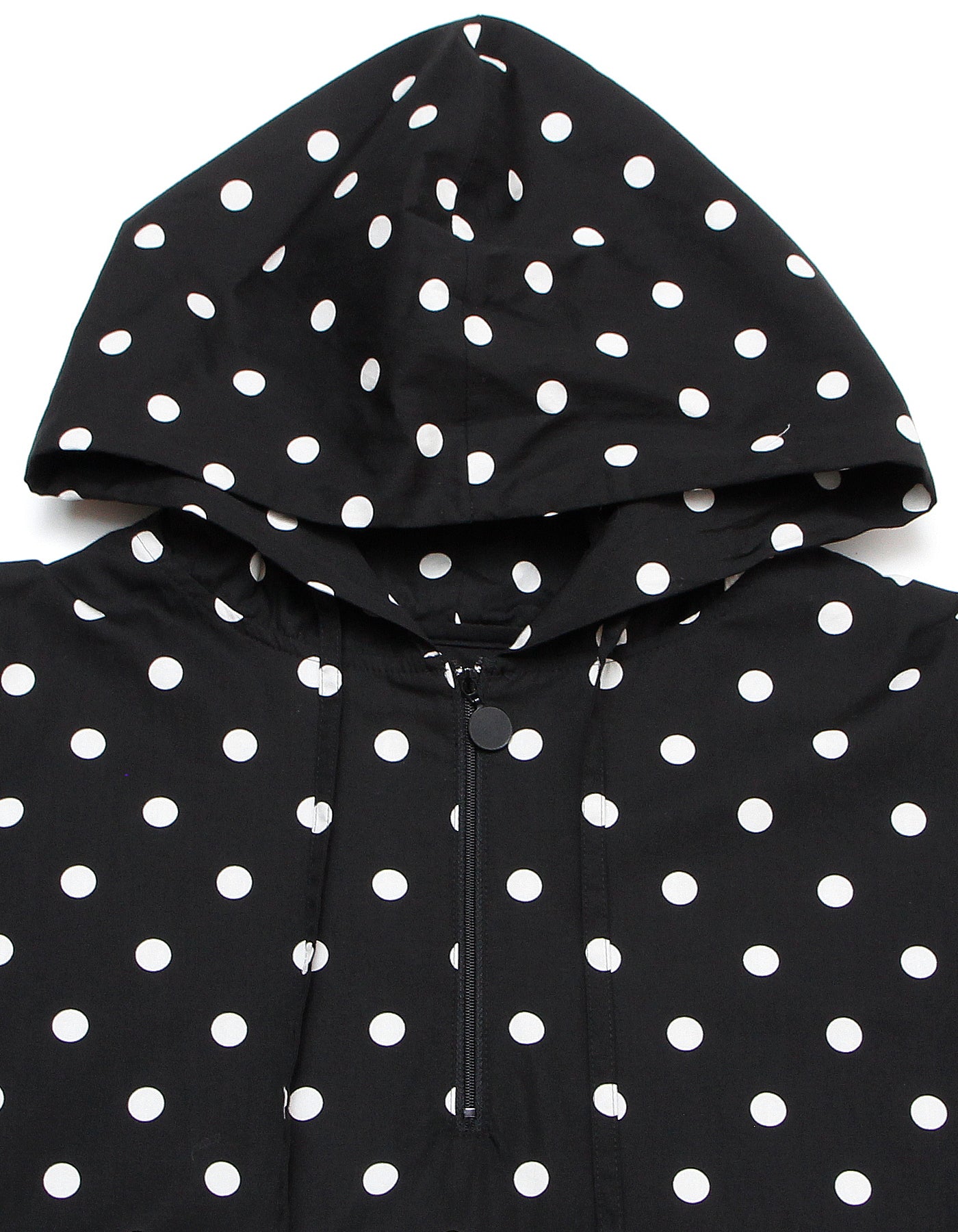 little sunny bite と pink house Coin dot hoodie / BLACK