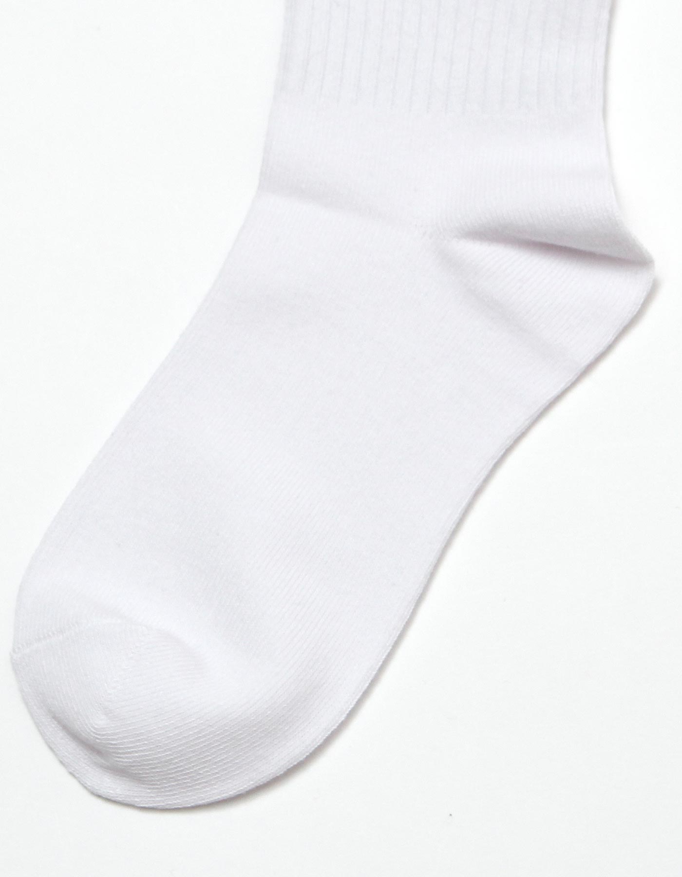 STRANGER THINGS × little sunny bite Logo socks / WHITE