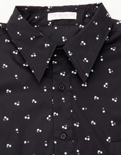 画像をギャラリービューアに読み込む, Cherry big shirts / BLACK