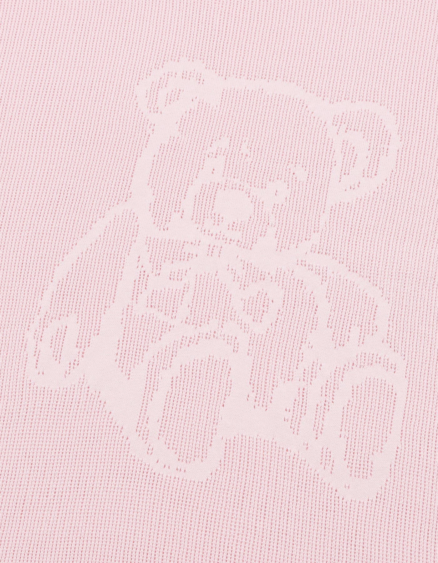 Bear knit top / PINK
