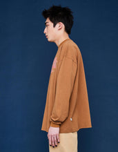 画像をギャラリービューアに読み込む, STRANGER THINGS × little sunny bite Logo long tee / BROWN