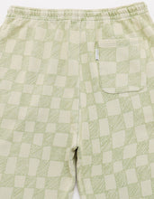 画像をギャラリービューアに読み込む, Checker sweat pants / GREEN