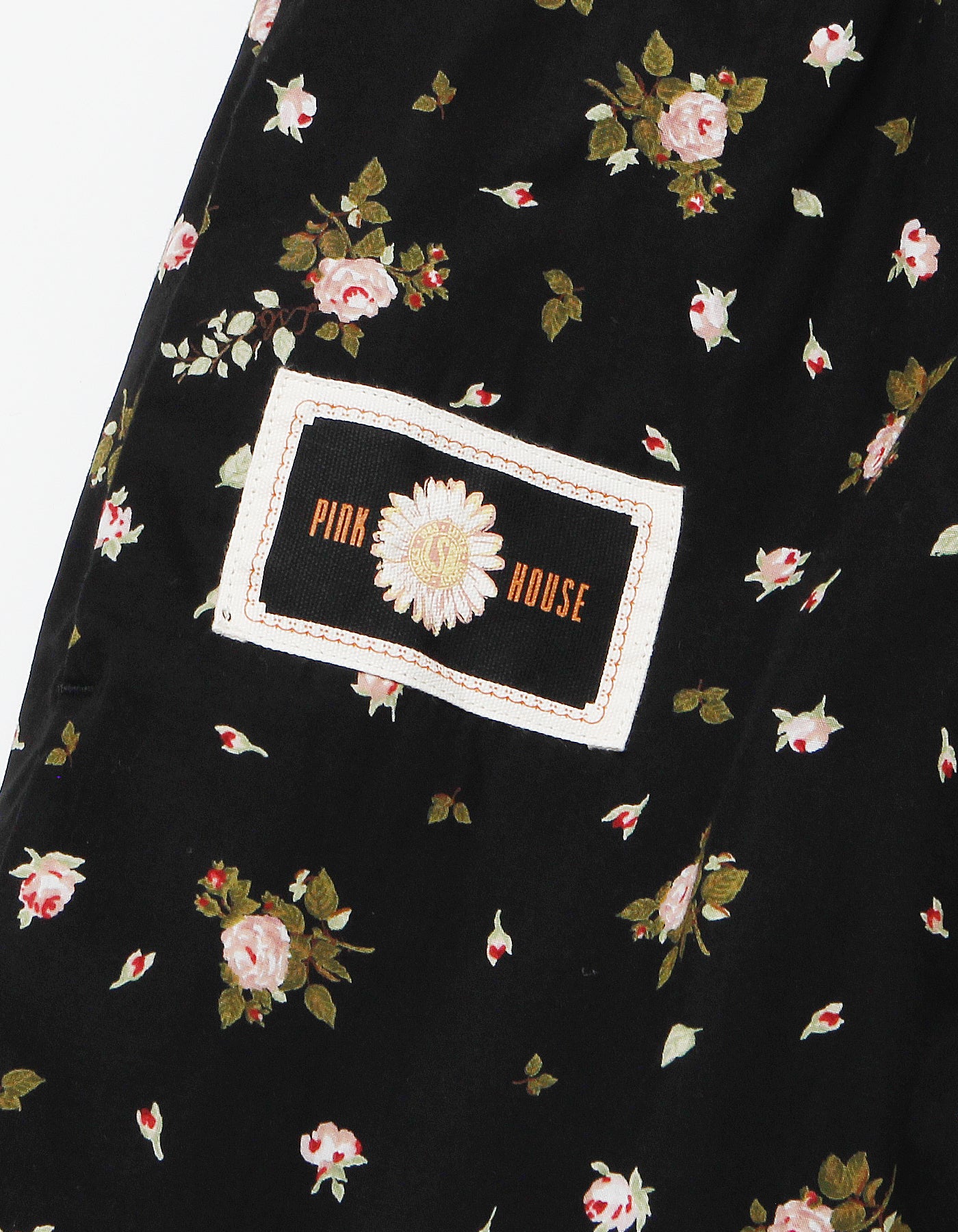little sunny bite と pink house LSB floral pants / BLACK