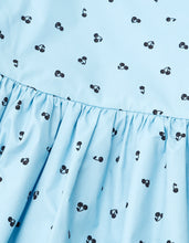 画像をギャラリービューアに読み込む, Cherry puff mini dress / BLUE