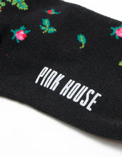 画像をギャラリービューアに読み込む, little sunny bite と pink house LSB floral socks / BLACK