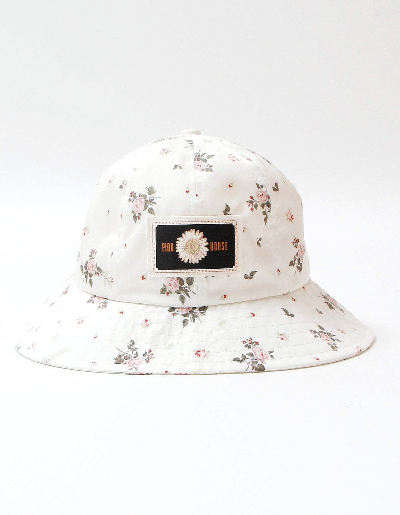 little sunny bite と pink house LSB floral hat / IVORY