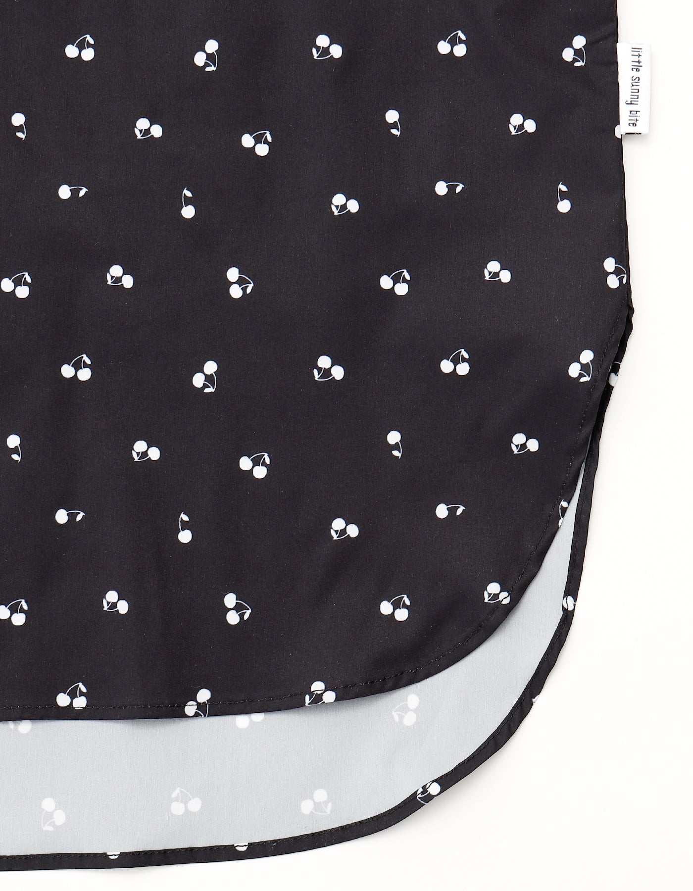 Cherry big shirts / BLACK
