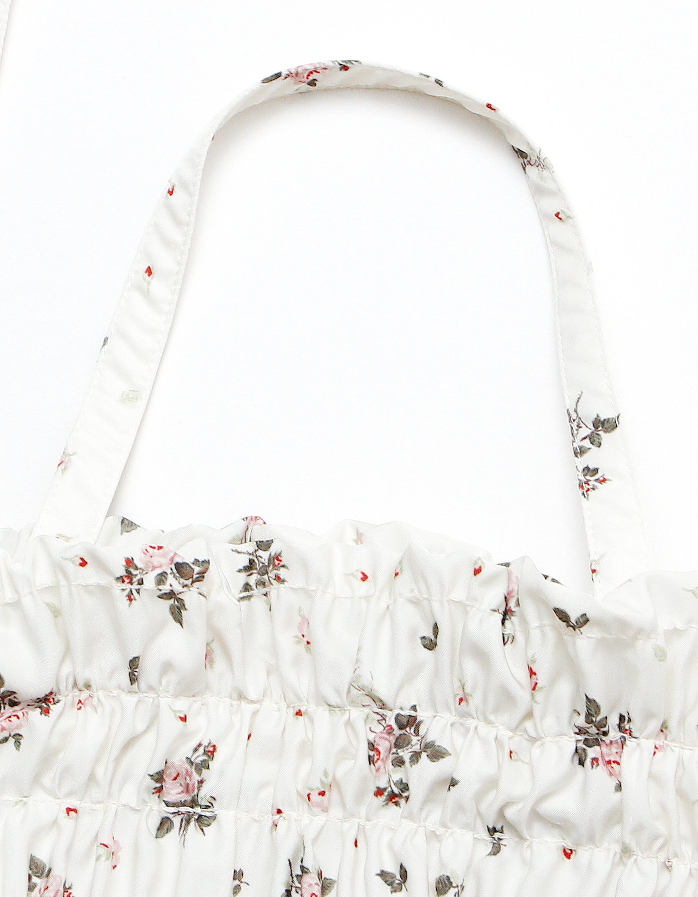 little sunny bite と pink house LSB floral mini 2way bag / IVORY