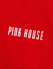 画像をギャラリービューアに読み込む, little sunny bite と pink house Bear message zip hoodie / RED