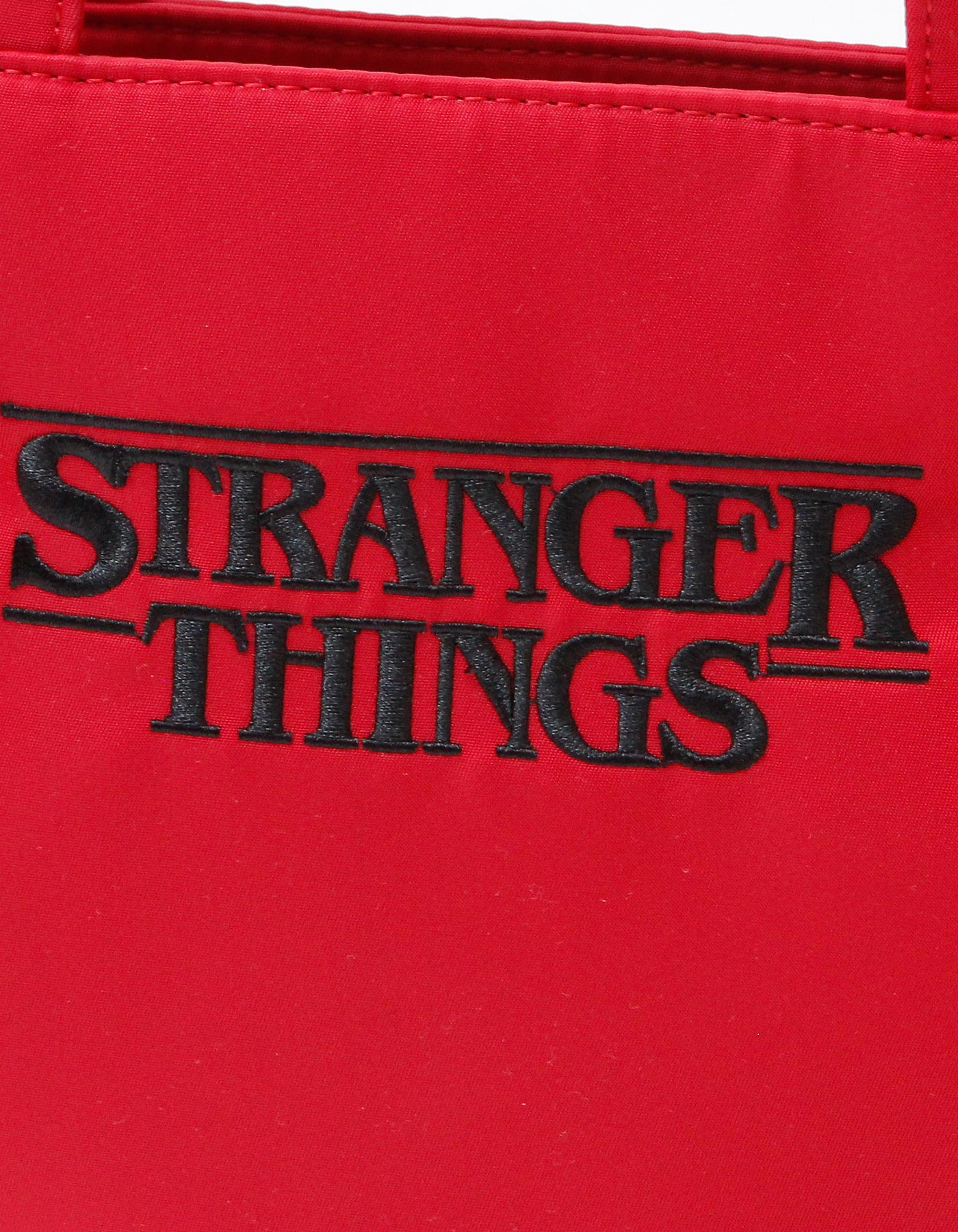 STRANGER THINGS × little sunny bite Logo mini bag / RED