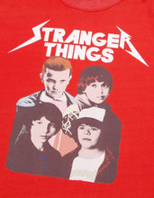 画像をギャラリービューアに読み込む, STRANGER THINGS × little sunny bite Vintage big tee / RED