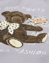 画像をギャラリービューアに読み込む, little sunny bite と pink house Bear message tote bag / LAVENDER