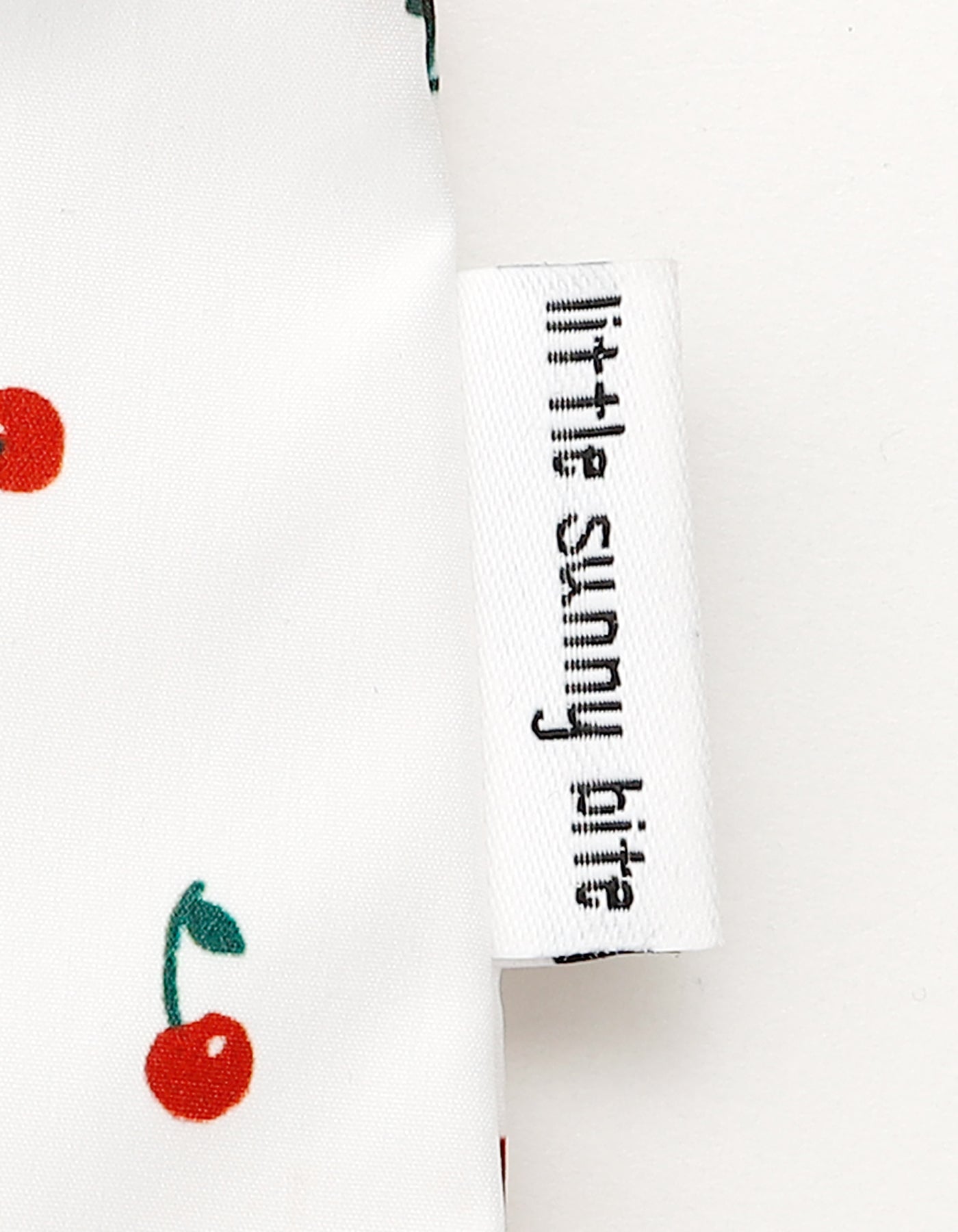 Cherry mini blouse / WHITE
