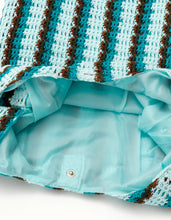 画像をギャラリービューアに読み込む, Knitting bag / BLUE
