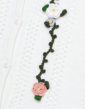 画像をギャラリービューアに読み込む, little sunny bite と pink house Floral mesh cardigan / IVORY