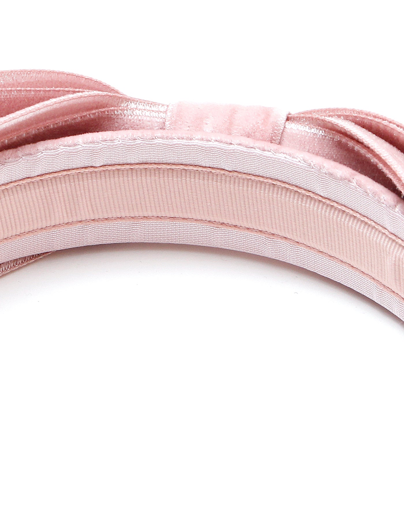 little sunny bite と pink house Ribbon headband / PINK