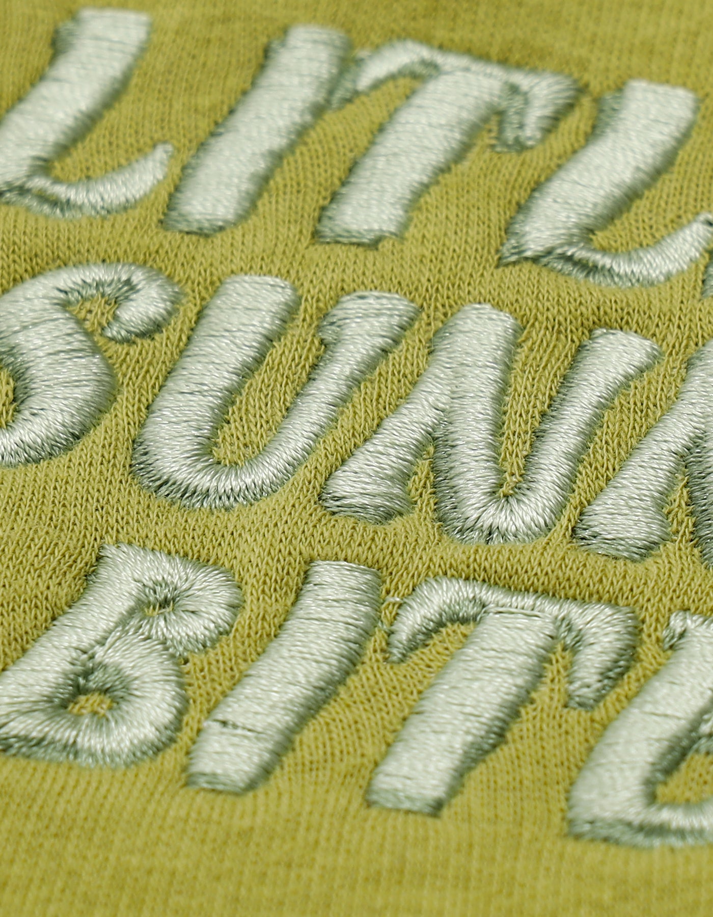 Short logo hoodie / GREEN