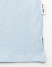 画像をギャラリービューアに読み込む, Frill collar long tee dress / BLUE