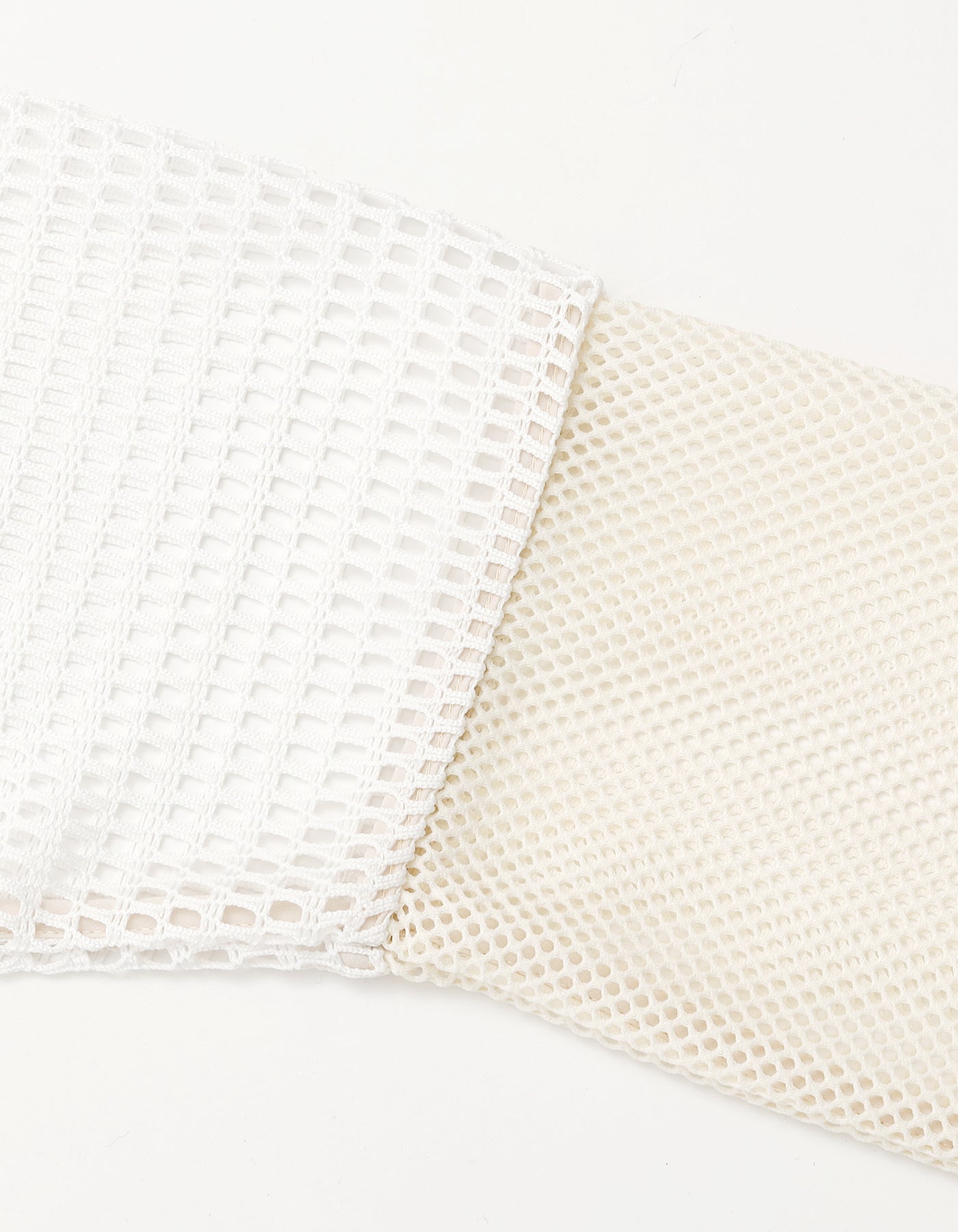 Mesh hoodie / WHITE
