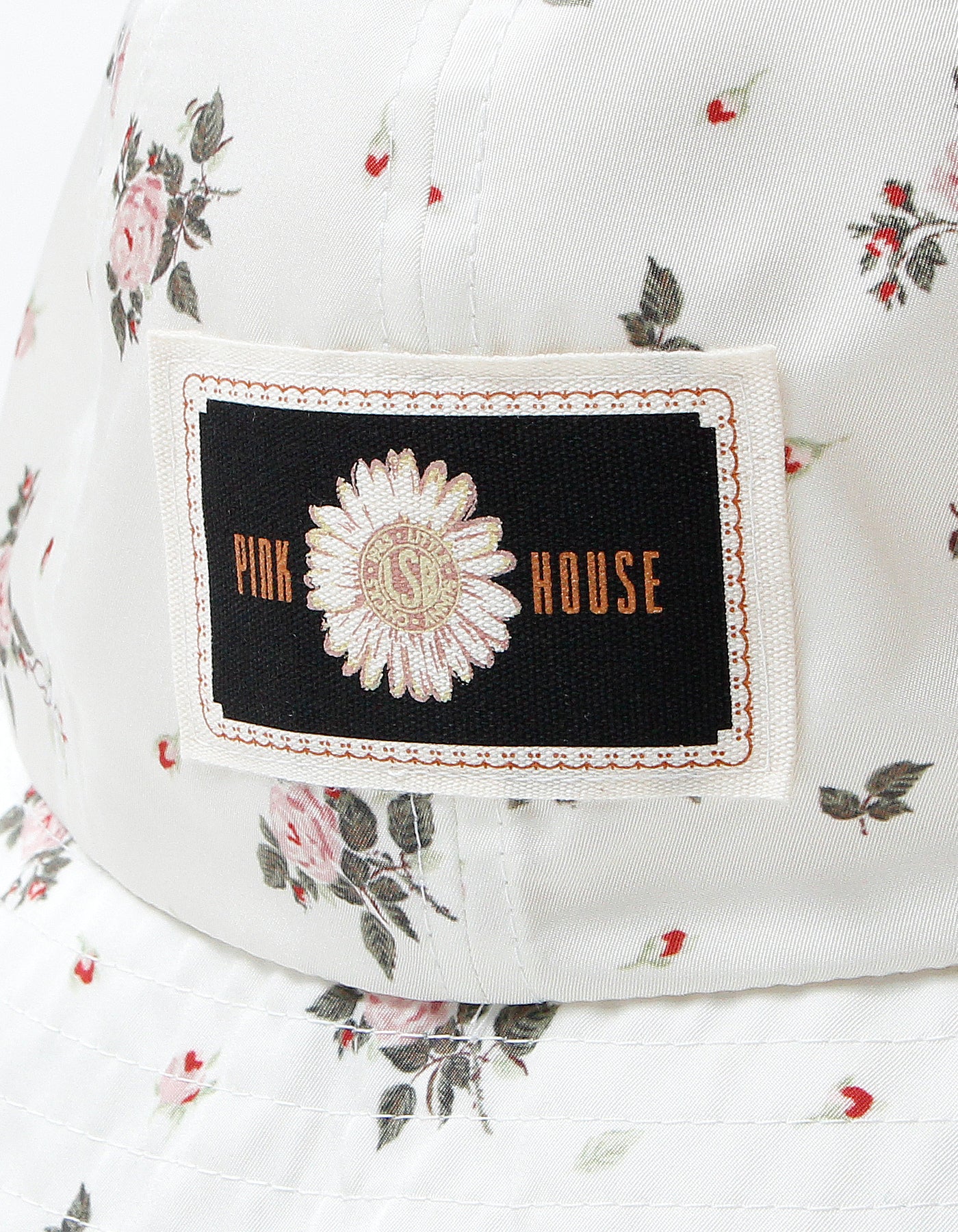 little sunny bite と pink house LSB floral hat / IVORY