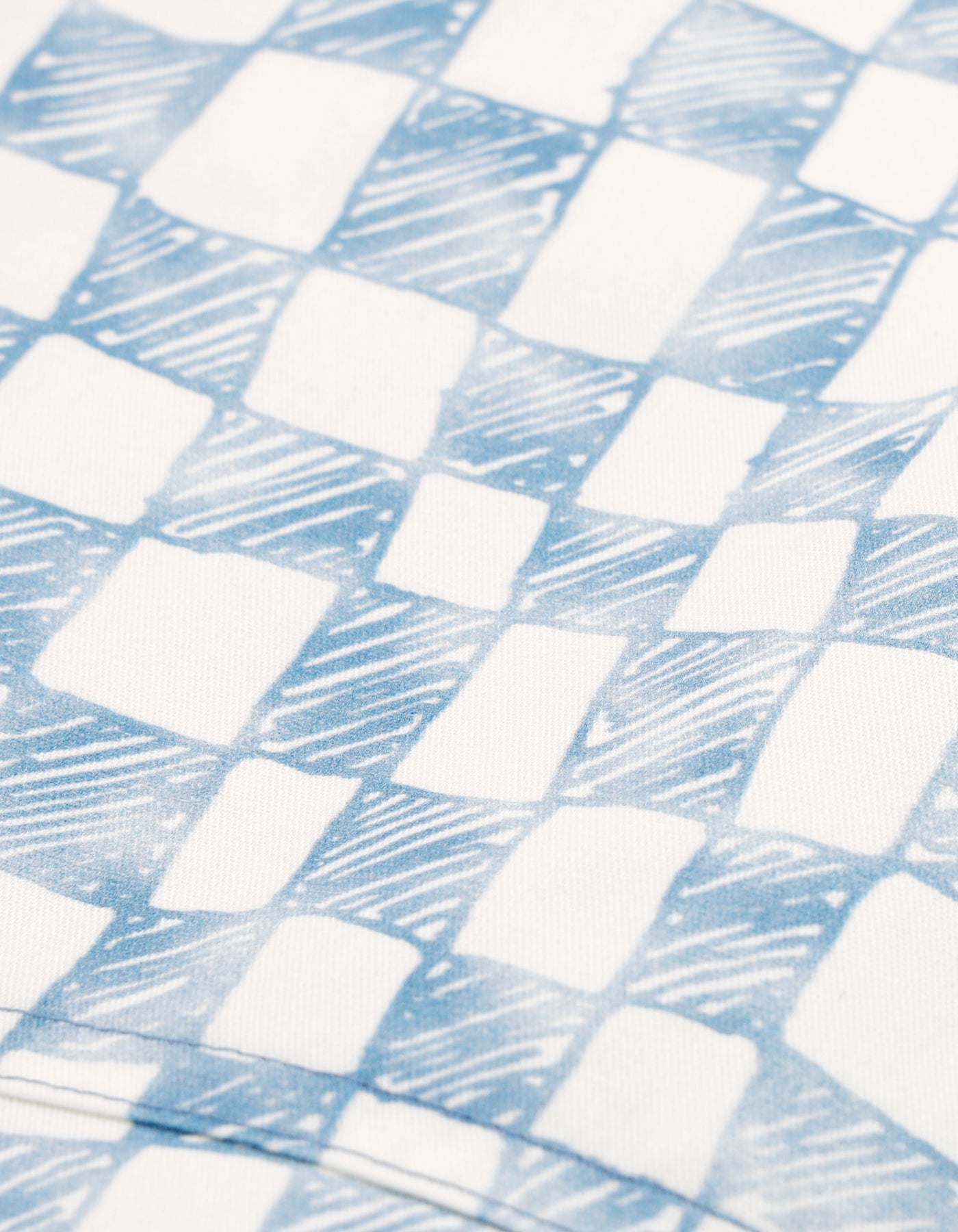 Checker pants / BLUE