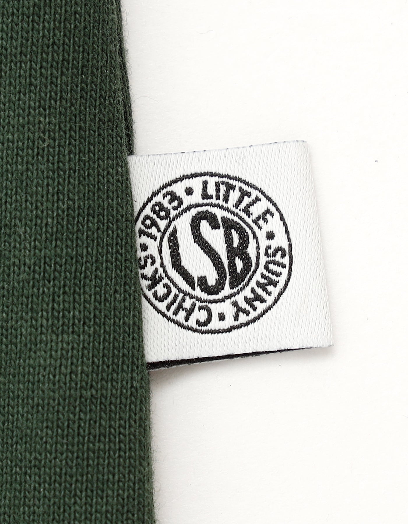 Logo long tee / GREEN