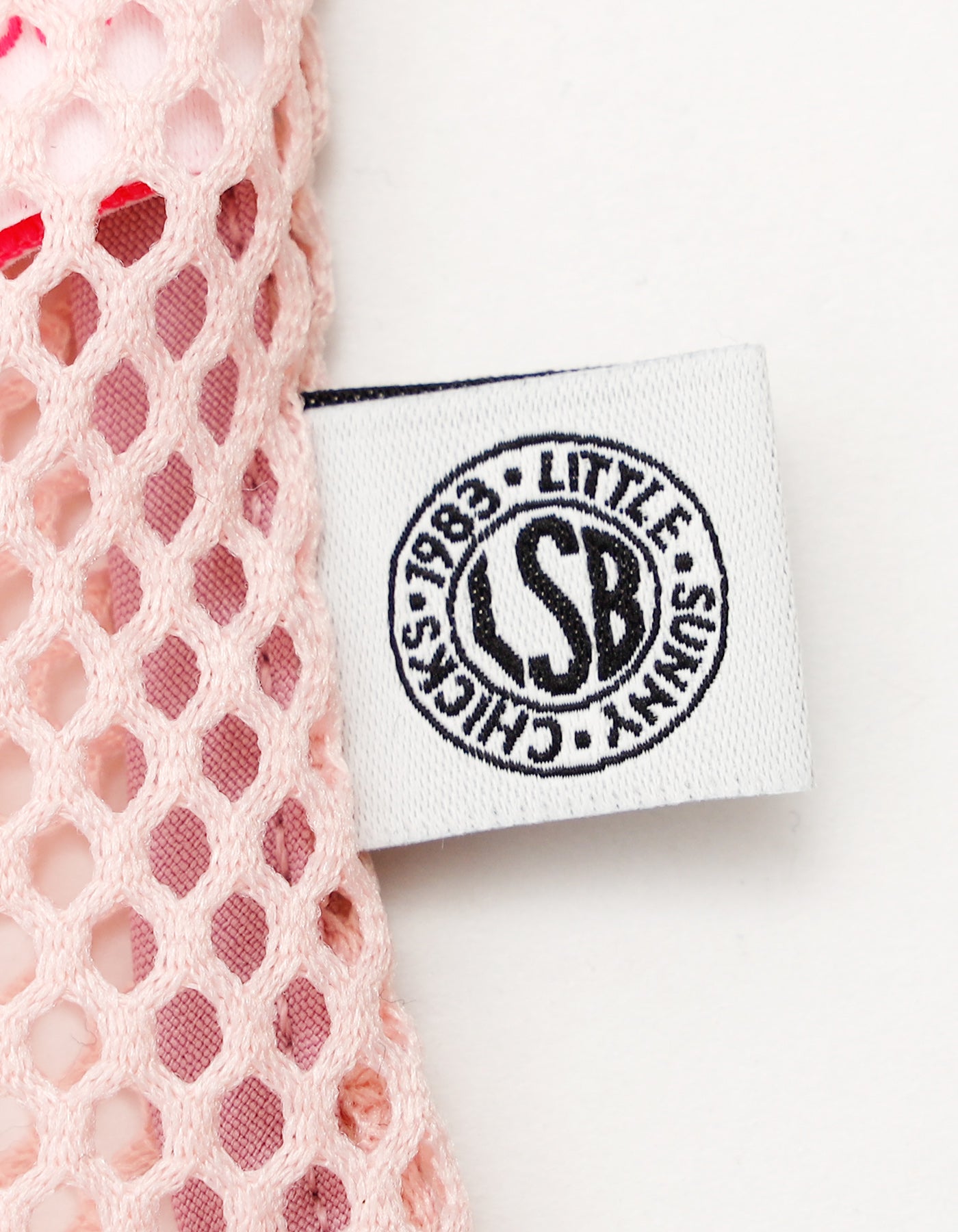 Mesh hoodie / PINK