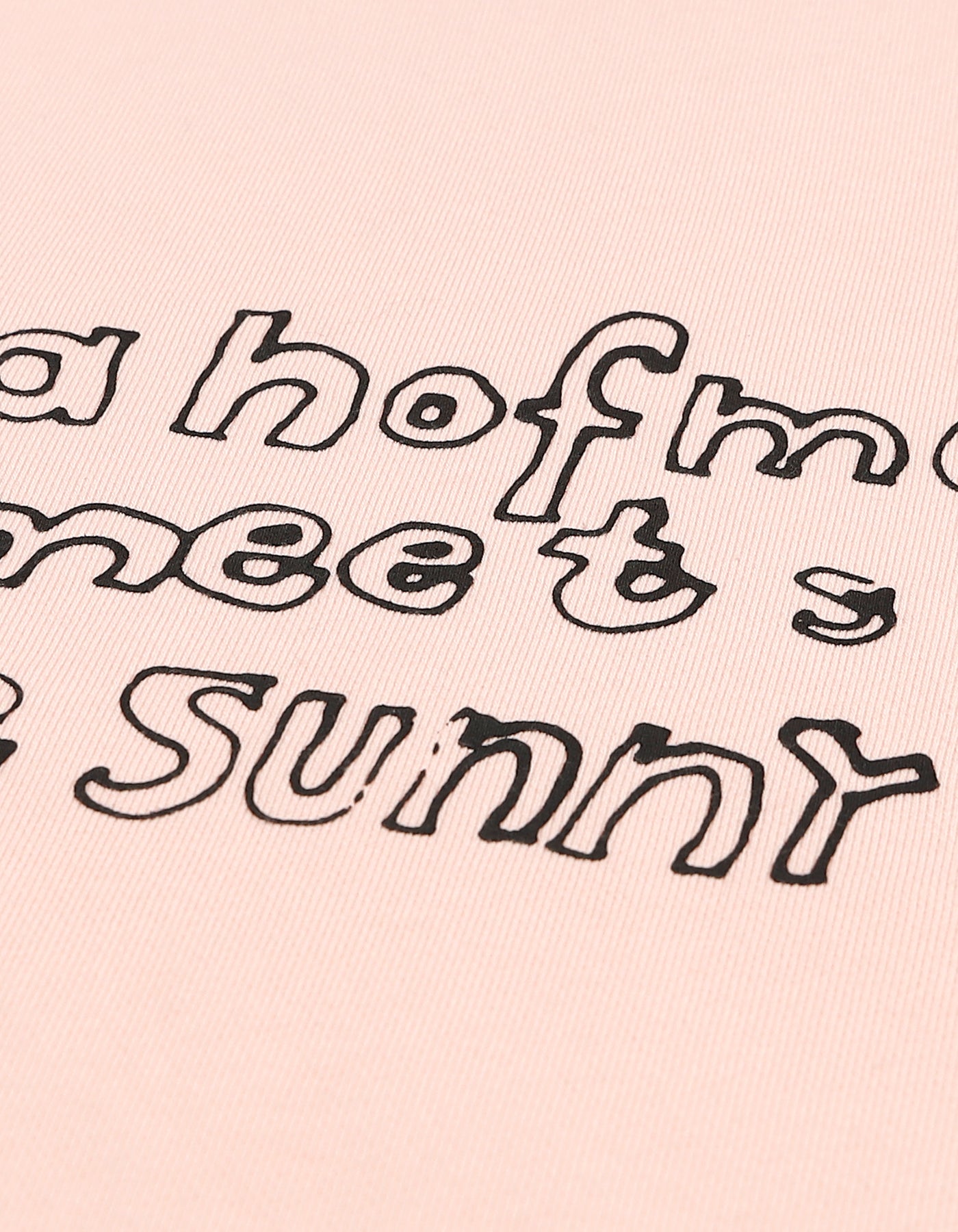 little sunny bite x anna hofmann Bear hoodie / PINK
