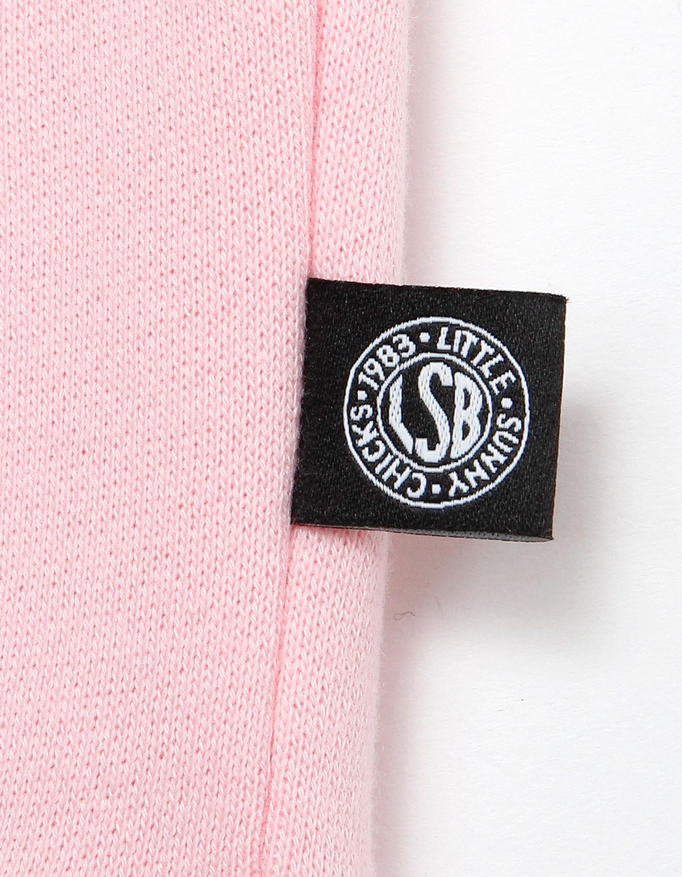 STRANGER THINGS × little sunny bite Logo hoodie / PINK