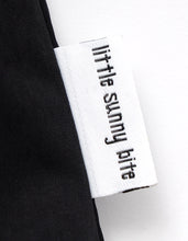 画像をギャラリービューアに読み込む, Nylon long ribbon jacket / BLACK