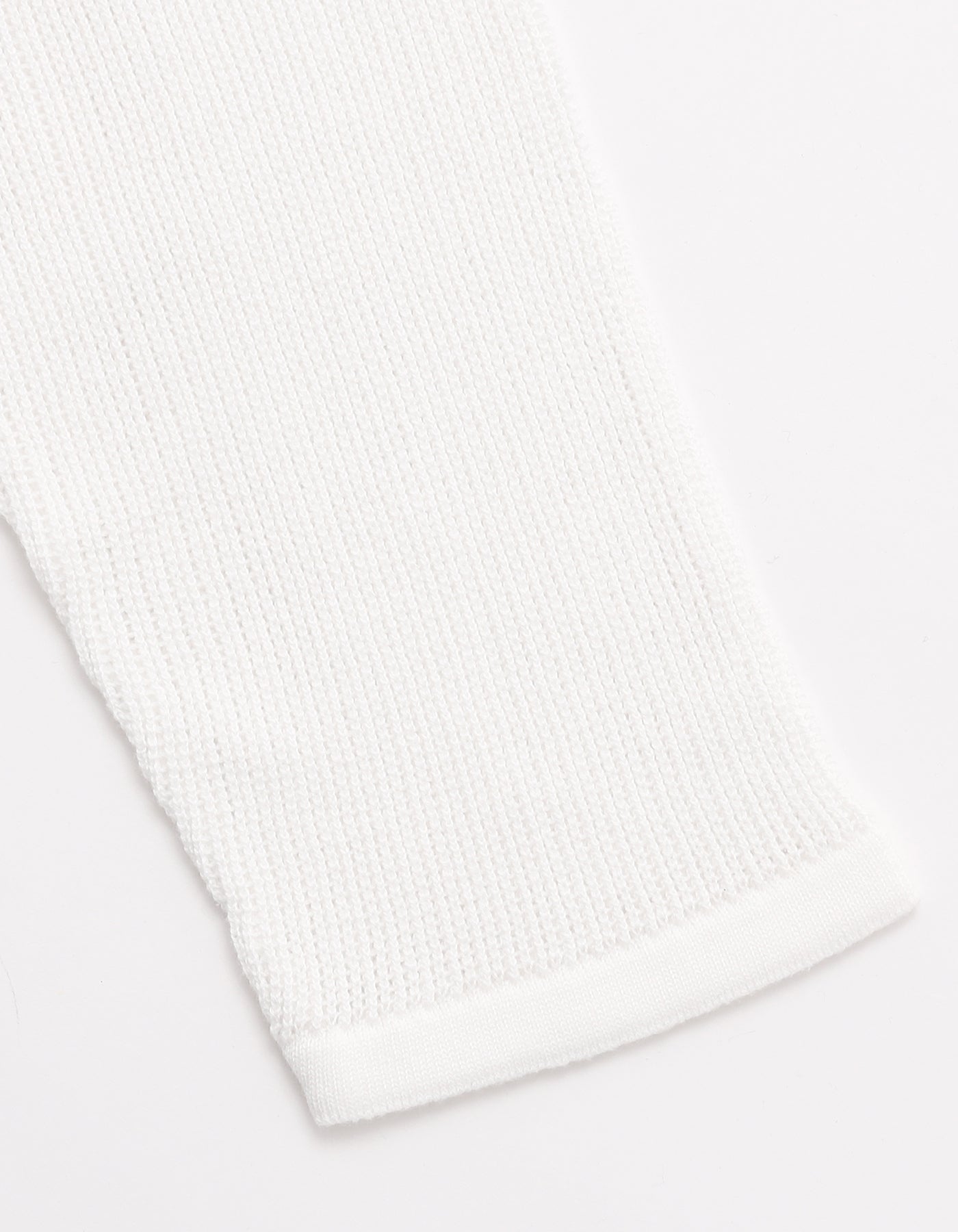 Bear knit top / WHITE