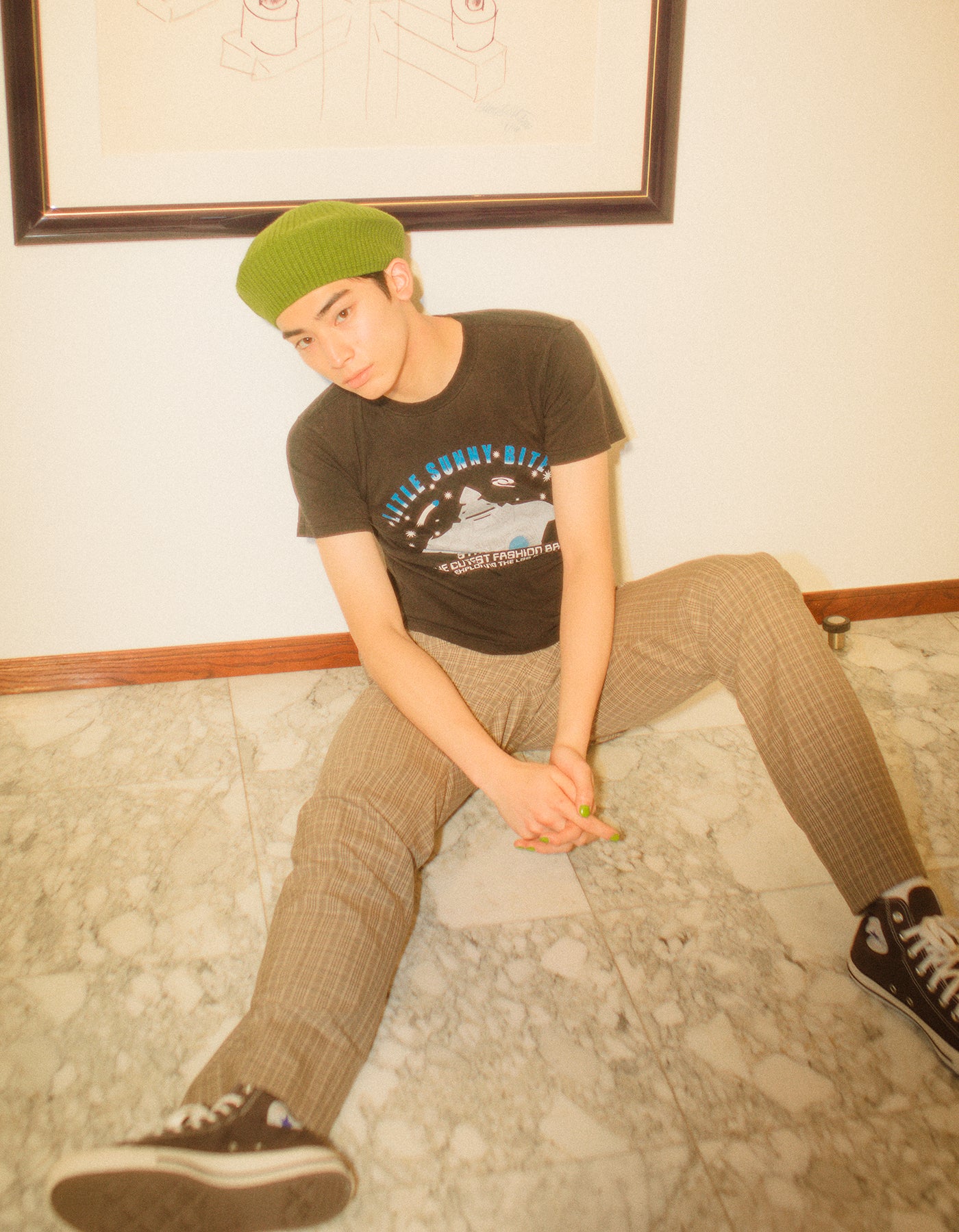 Roket tee / BLACK